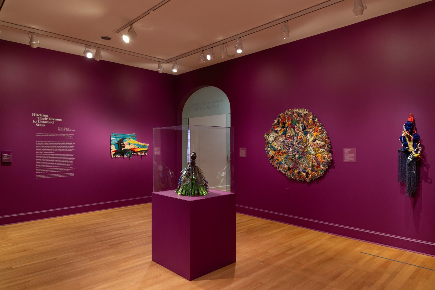 Joyce J. Scott &amp;amp; Elizabeth Talford Scott: Hitching Their Dreams to Untamed Stars&amp;nbsp;at the Baltimore Museum of Art, MD.

Image credit: courtesy Baltimore Museum of Art