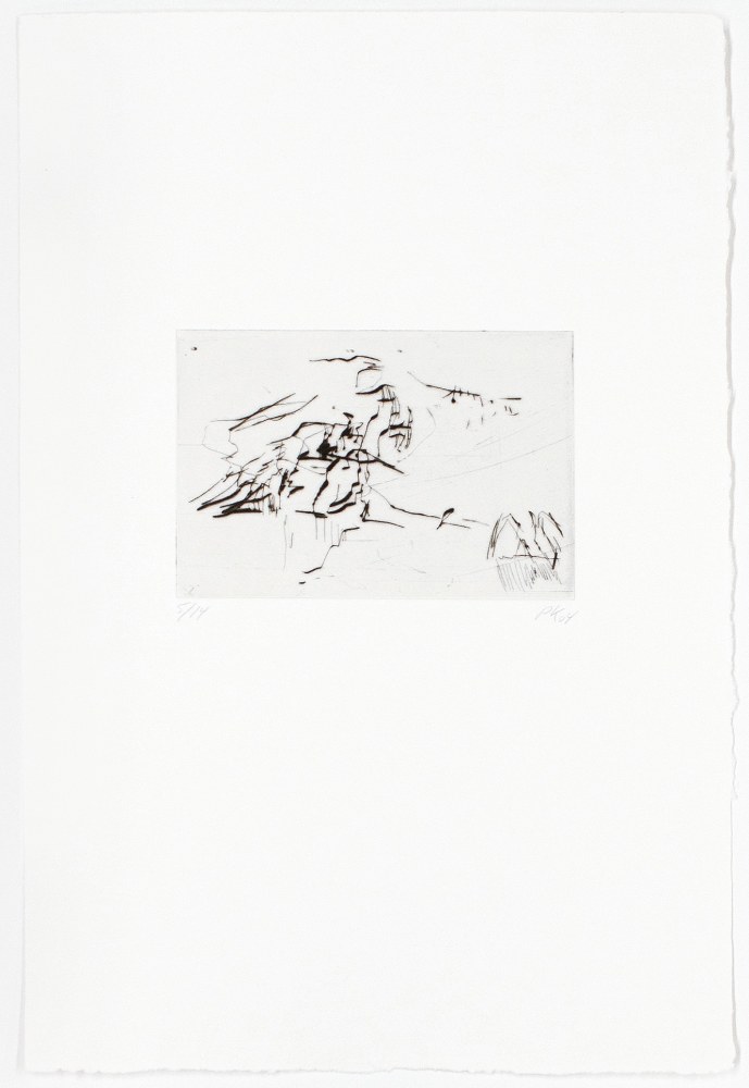 ISUA (2 from a series of 10),&amp;nbsp;2004
Drypoint
15.62 x 10.62 in. (39.7 x 27 cm)
Edition 5 of 14
Kirk-1008-O