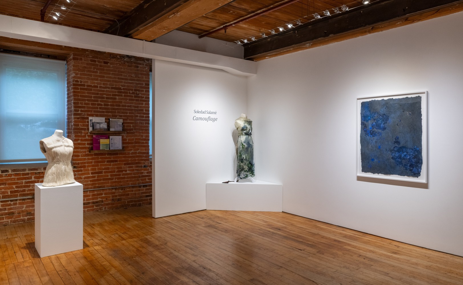 Soledad Salamé: Camouflage at Goya Contemporary Gallery, Baltimore. Photo: Mitro Hood.