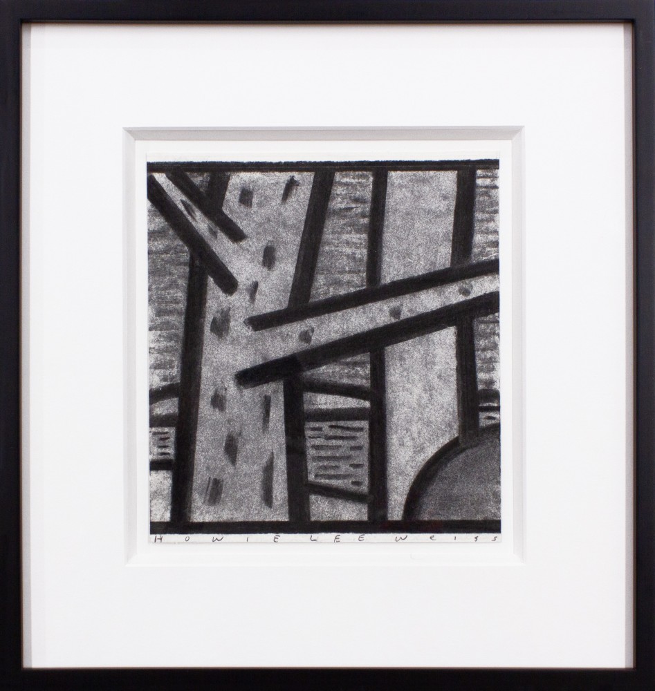 From the Ensemble Series, Landscape, 2019-2023
Vine charcoal on paper
Paper: 7.25 x 6.5 in. (76.2 x 55.9 cm)
Frame: 12.56 x 11.94 in. (31.90 x 30.33 cm)
Weis-1037-C