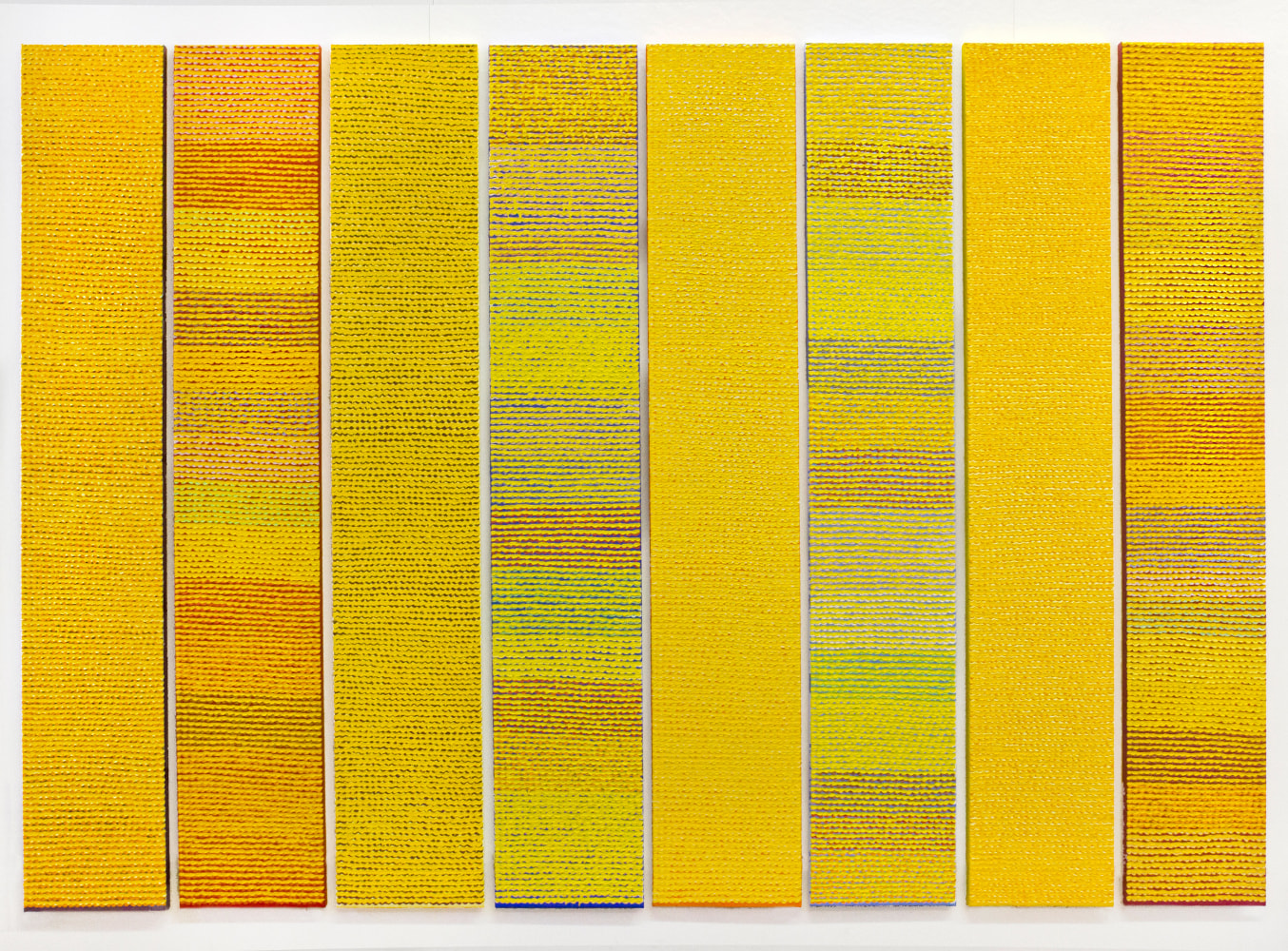 Untitled, 2011&amp;nbsp;
Oil on canvas
72 x 96 in. (182.88 x 243.8 cm)
8 panels, each&amp;nbsp;72 X 12 in. (182.9 x 30.5 cm)
KEE-0174-C