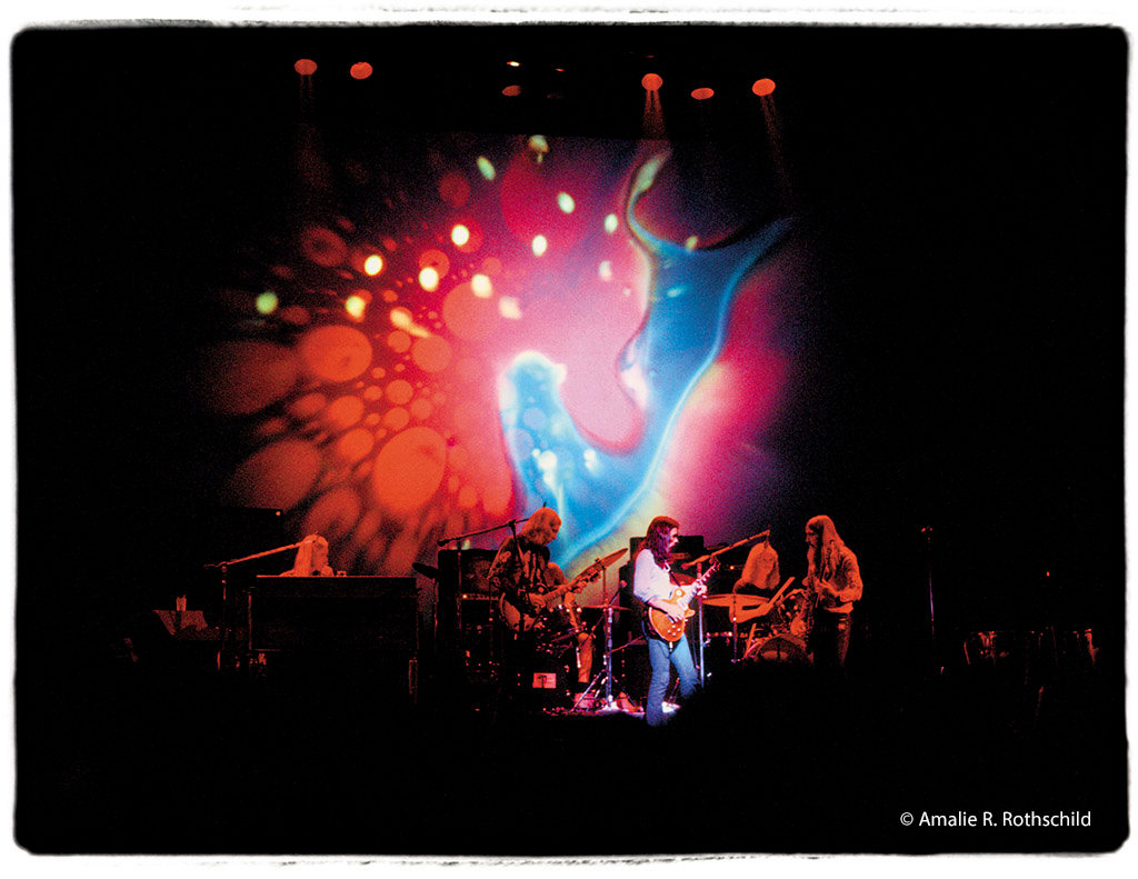 The Allman Brothers Band with a Joe&amp;rsquo;s Lights, Fillmore East, June 27, 1971, 1971&amp;nbsp;
Fuji crystal archive chromogenic print
20 x 24 in. (50.8 x 61 cm)
Edition 17 of 250
ARR-1003-C