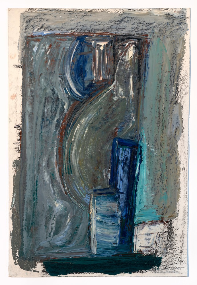 Louise Fishman&amp;nbsp;
Untitled,&amp;nbsp;1978
Mixed media on paper
22 1/4 x 14 7/8 in. (56.5 x 37.8 cm)
Fish-1078-C
Courtesy The Louise Fishman Estate