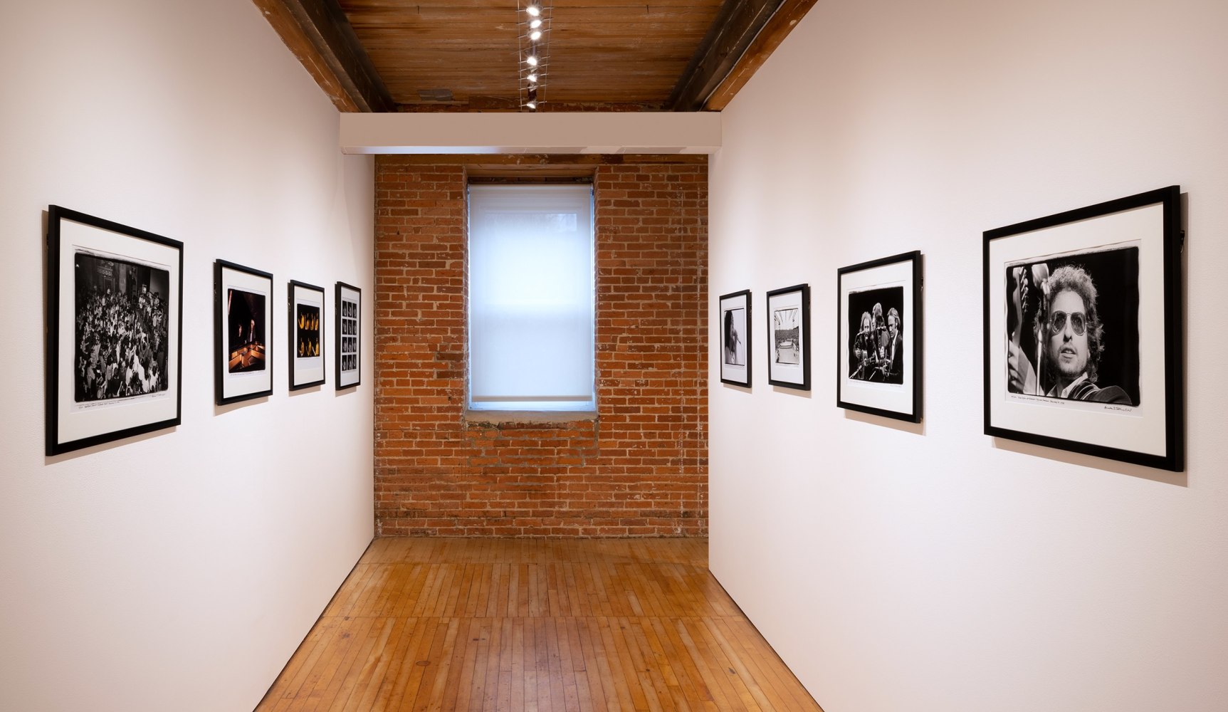 Installation of Amalie R. Rothschild: Rock Icons & Images at Goya Contontemporary, Baltimore, MD.