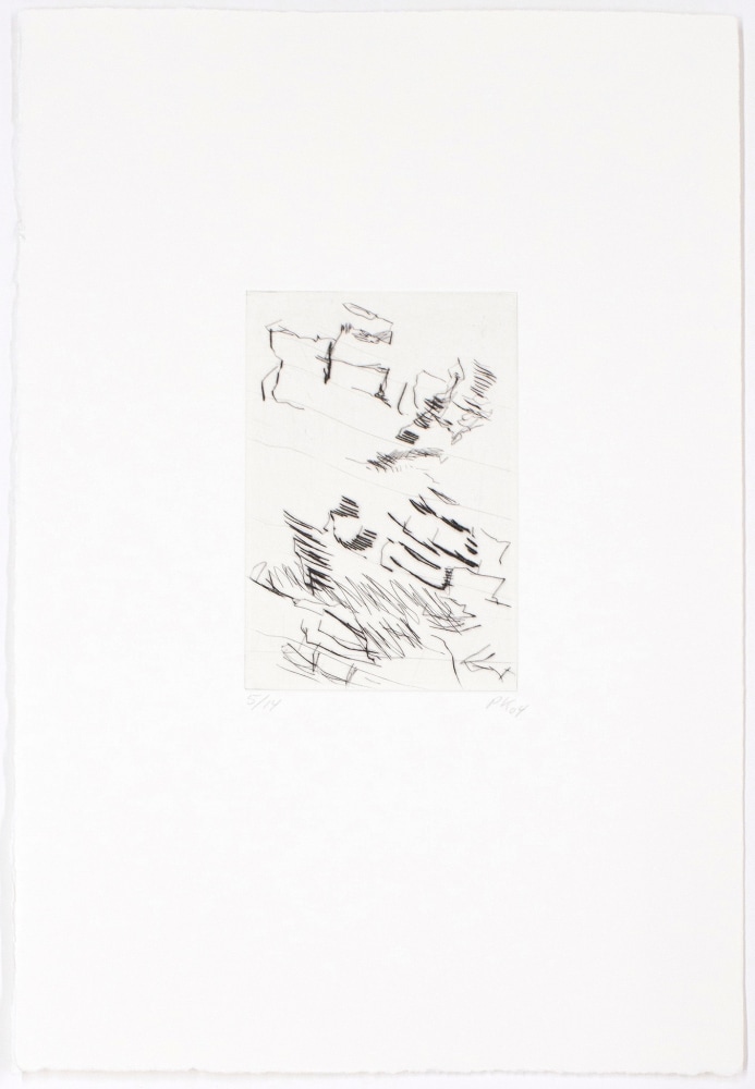 ISUA (10 from a series of 10),&amp;nbsp;2004
Drypoint
15.62 x 10.62 in. (39.7 x 27 cm)
Edition 5 of 14
Kirk-1008-O