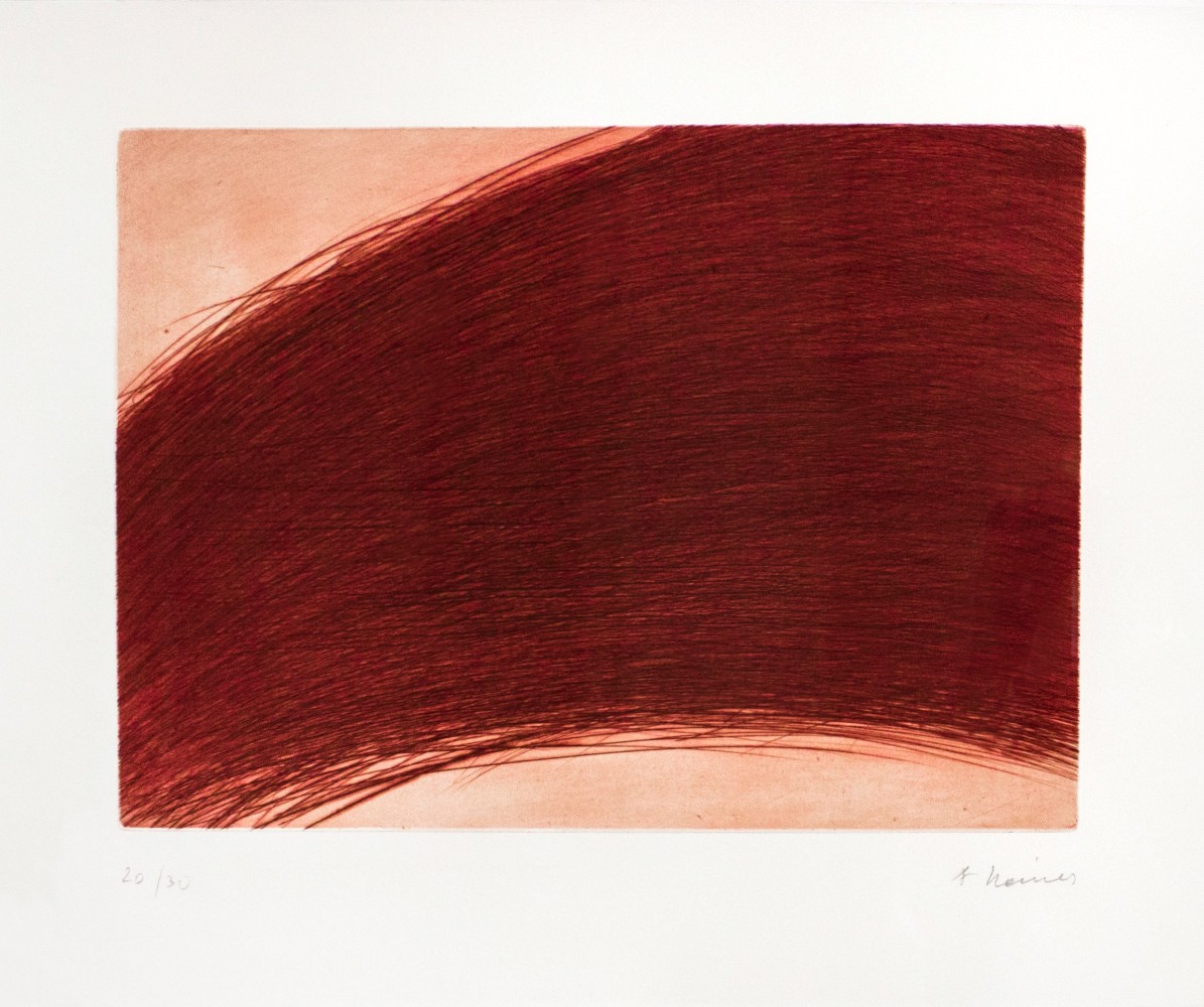 Paysage Rouge Brique (Landscape Red Brick), 1987

Etching

Paper: 17 15/16 x 21 11/16 in. (45.6 x 55.1 cm)

Frame: 22 3/4 x 26 5/8 in. (57.8 x 67.6 cm)

Edition 20 of 30

Rainer-0002-O