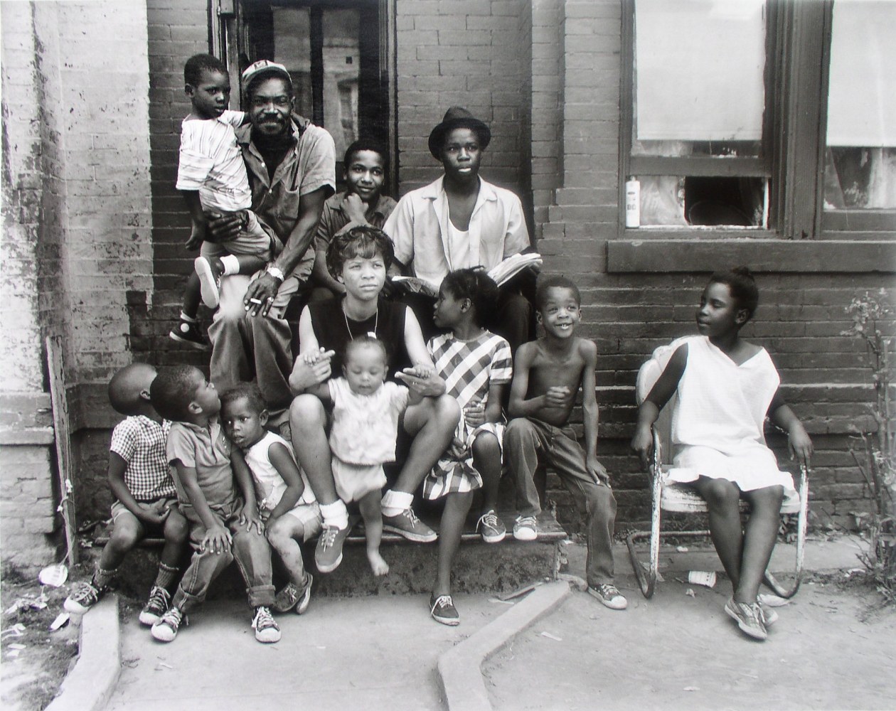 Black Family - Washington DC,&amp;nbsp;1965
Silver gelatin print
16 x 20 in. (40.6 x 50.8 cm)
Hofer-0015-C-OS