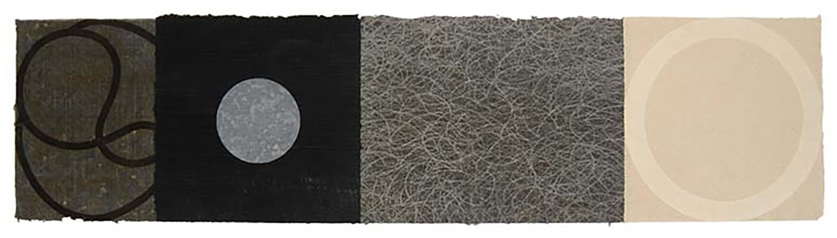 Origin and Return 9,&amp;nbsp;2004&amp;nbsp;
Lithograph and&amp;nbsp;relief
Paper: 22 x 88 in. (55.88 x 213.36 cm)
Frame: 28 x 93 in. (71.1 x 236.2 cm)
Edition 10 of 10
Shap-0016-C