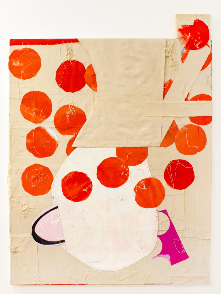 Bubbling Up,&amp;nbsp;2013

Acrylic, collage, mixed media on canvas

55 1/4 x 40 1/4 in. (140.3 x 102.2 cm)

Smai-1311-C