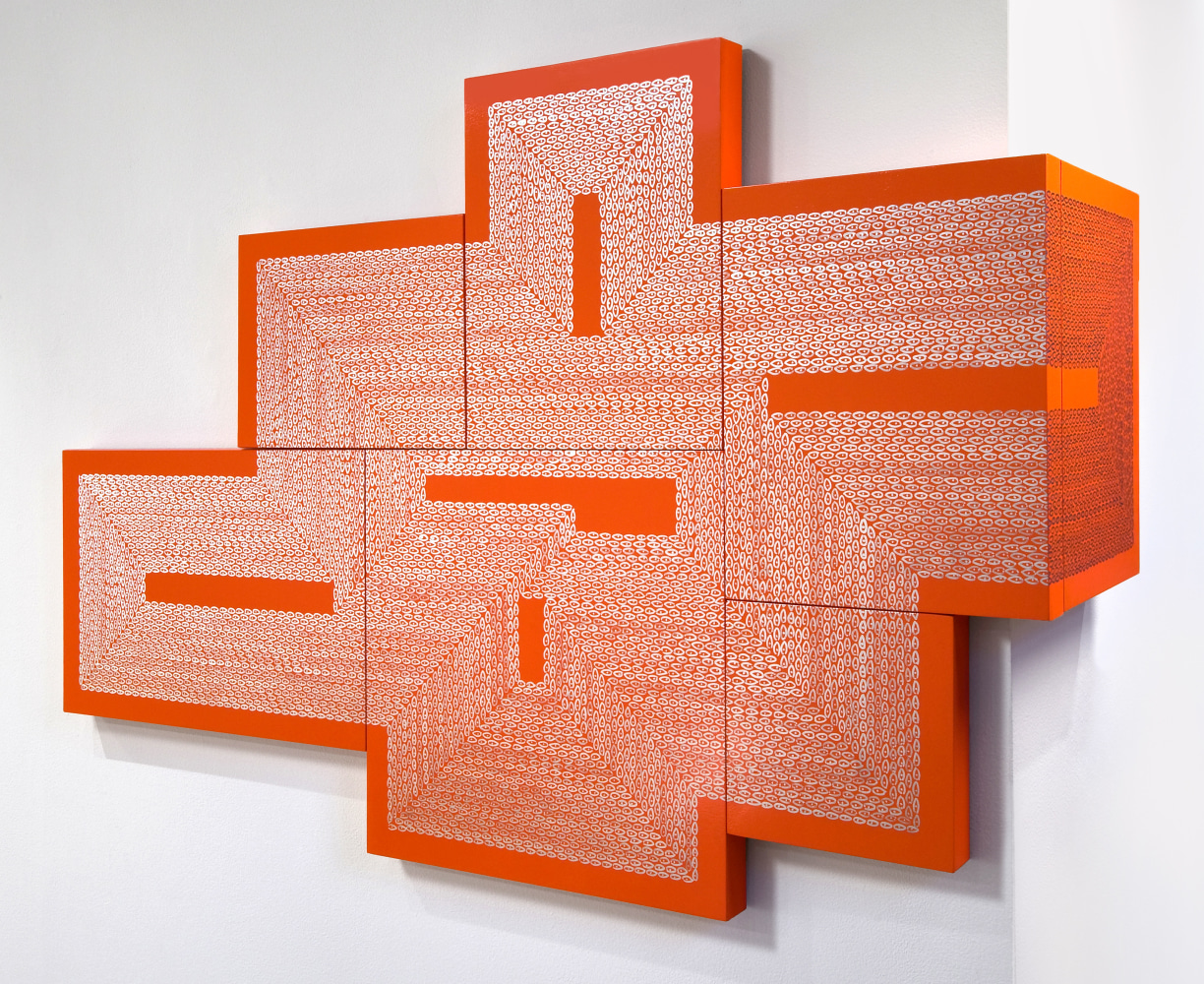 Untitled (Orange Shape), 2009&amp;nbsp;
Enamel paint on panel
34 x 48 in. (86.36 x 121.92 cm)
Brow-0015-C-OS