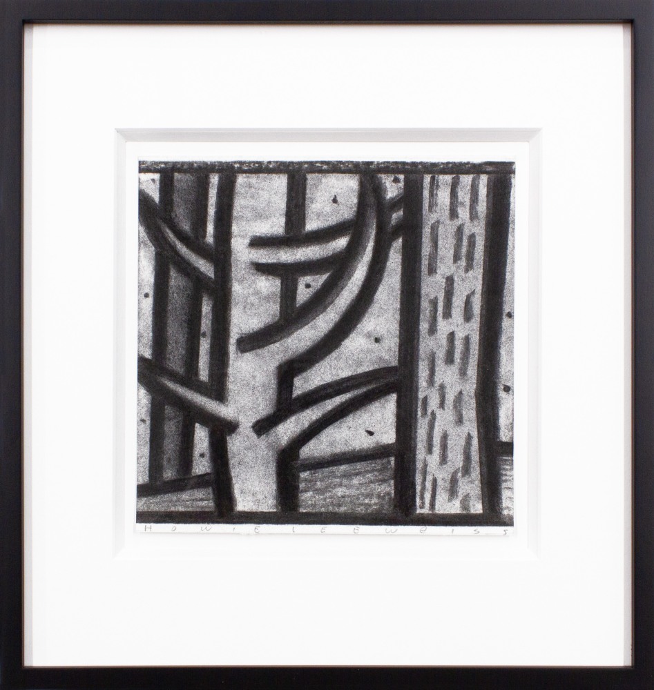 From the Ensemble Series, Landscape, 2019-2023
Vine charcoal on paper
Paper: 7.25 x 6.5 in. (76.2 x 55.9 cm)
Frame: 12.56 x 11.94 in. (31.90 x 30.33 cm)
Weis-1036-C