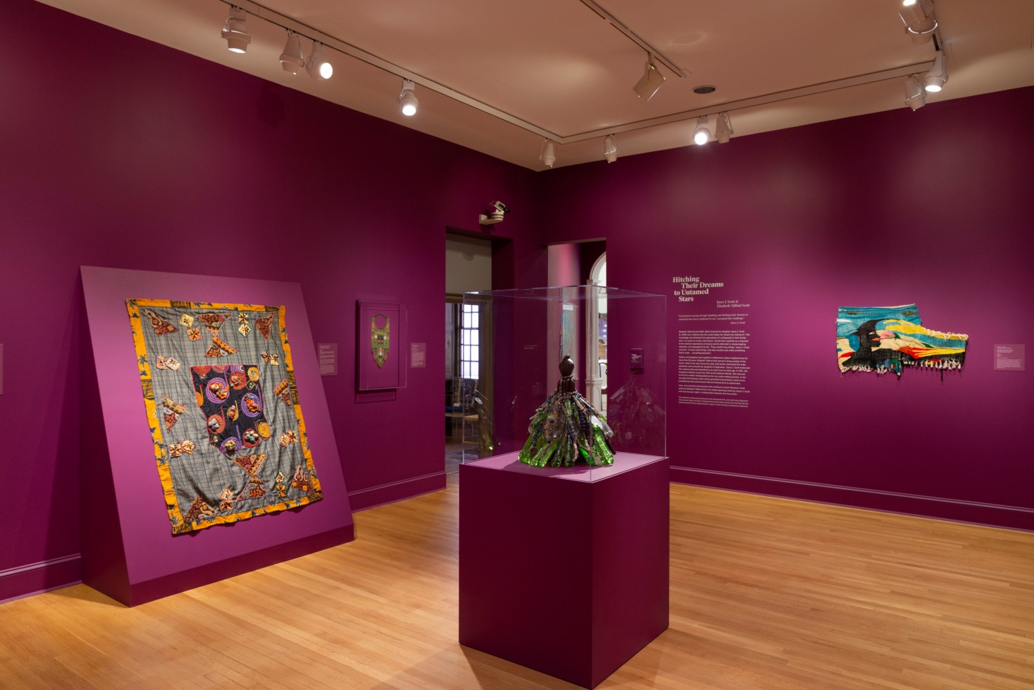 Joyce J. Scott &amp;amp; Elizabeth Talford Scott: Hitching Their Dreams to Untamed Stars&amp;nbsp;at the Baltimore Museum of Art, MD.

Image credit: courtesy Baltimore Museum of Art