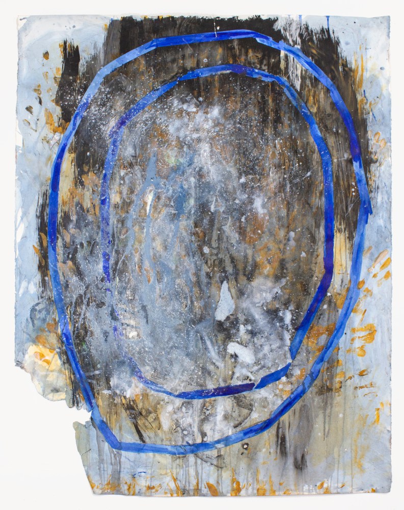 Take the tape off (Amy said you could just paint), 2018
Plaster, acrylic, ink
49 15/16 x 38 5/16 in. (126.8 x 97.3 cm)
Maso-1006-C