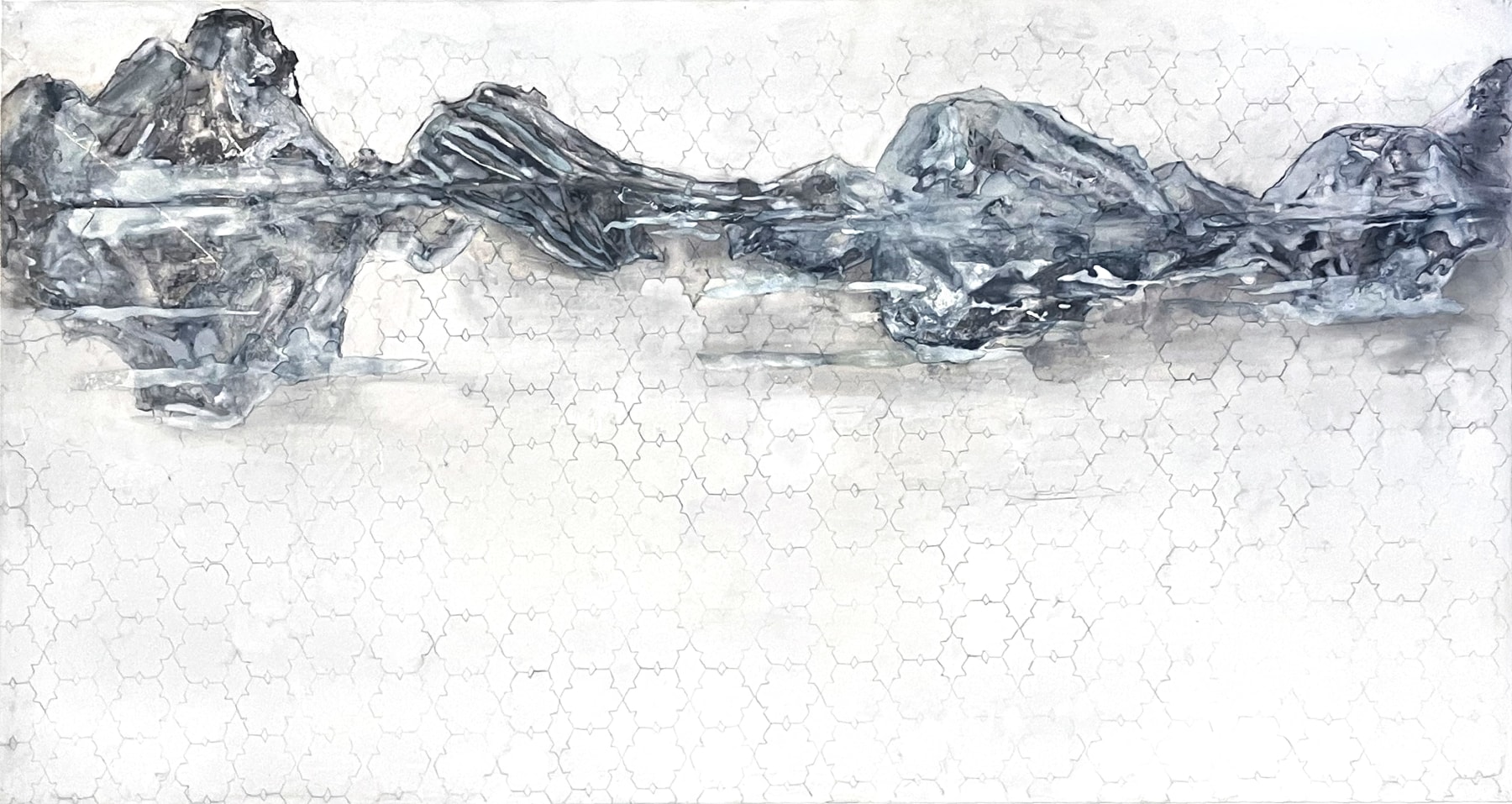 ICE - Antarctica,&amp;nbsp;2006

Graphite and acrylic on Mylar

Paper: 36 x 64 in. (91.4 x 162.6 cm)

Frame: 44 x 73 1/2 in. (111.8 x 186.7 cm)

Sala-1234-C