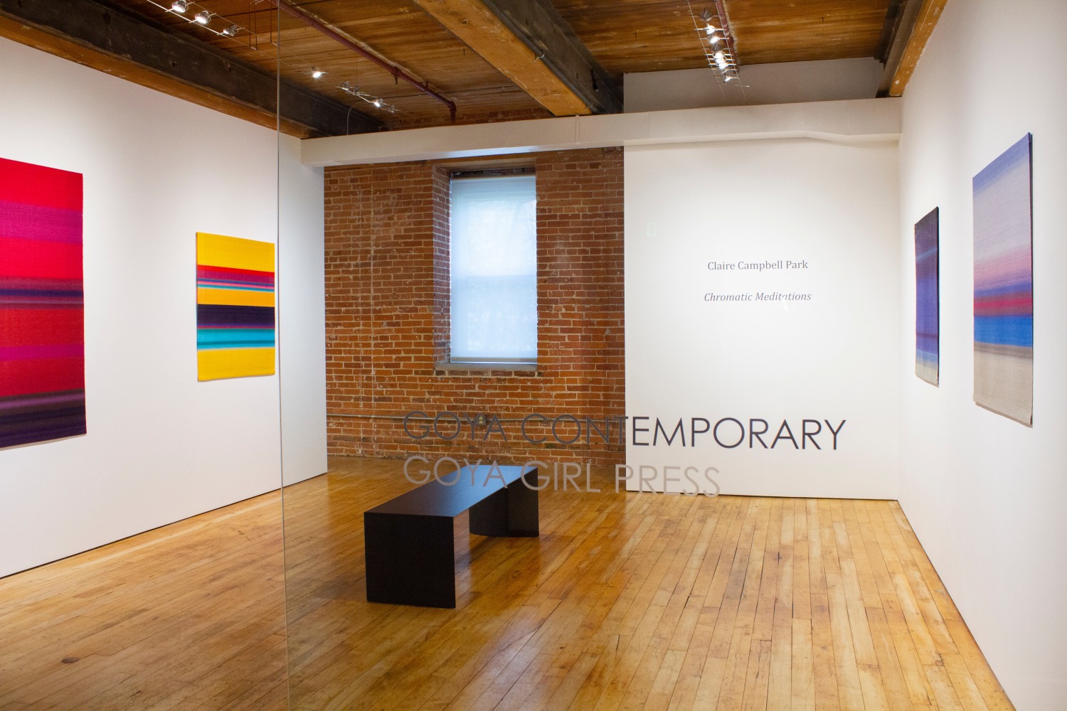 Claire Campbell Park: Chromatic Meditations&amp;nbsp;at Goya Contemporary, Baltimore, MD.