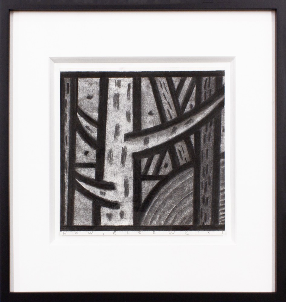 Howie Lee Weiss
From the Ensemble Series, Landscape, 2019-2023
Vine charcoal on paper
Paper: 7.25 x 6.5 in. (76.2 x 55.9 cm)
Frame: 12.56 x 11.94 in. (31.90 x 30.33 cm)
Weis-1035-C