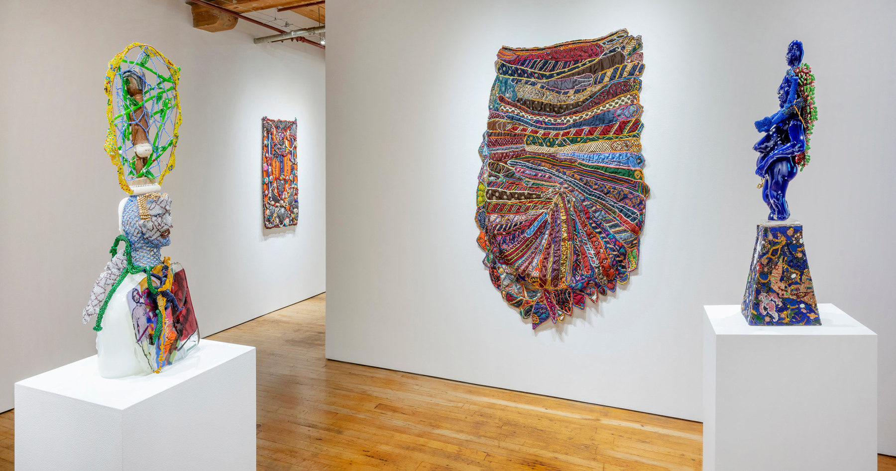 Installation of&amp;nbsp;Elizabeth Talford Scott: Upside Downwards&amp;nbsp;at Goya Contemporary, Baltimore, MD.