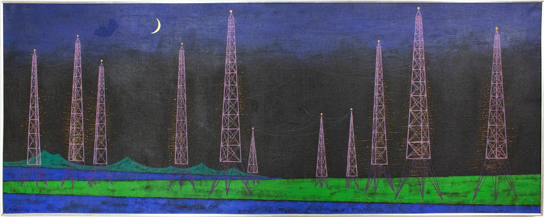 NSS, 1952
Oil on canvas
20 x 50.5 in. (50.8 x 128.3 cm)
ROT-1054-C