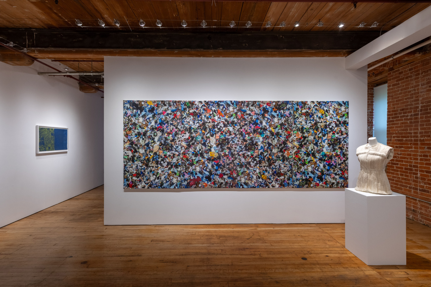Soledad Salamé: Camouflage at Goya Contemporary Gallery, Baltimore. Photo: Mitro Hood.