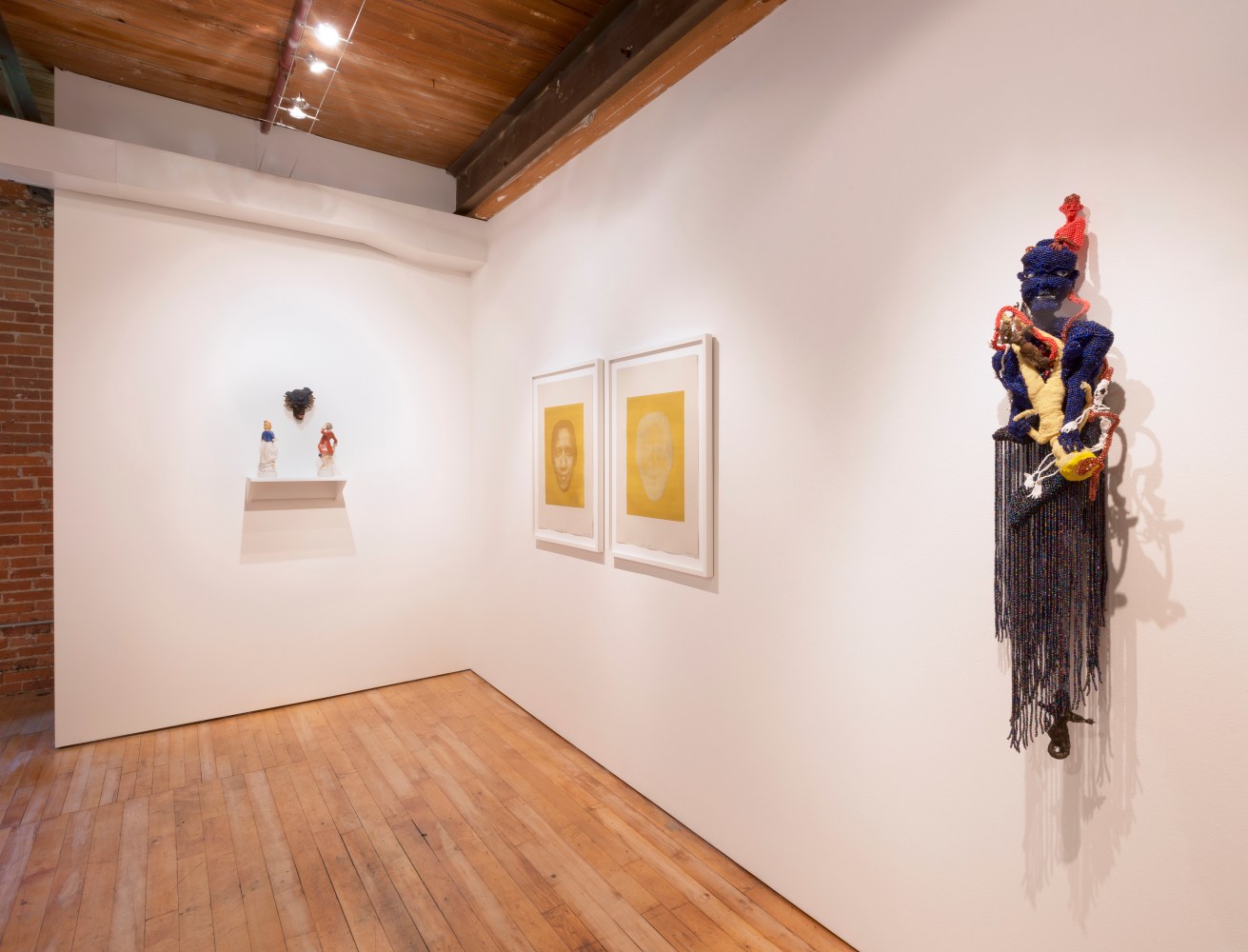 Installation of&amp;nbsp;Joyce J. Scott: On Kilter at Goya Contemporary, Baltimore, MD.