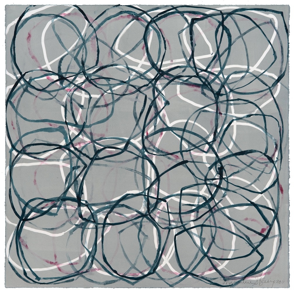 Untitled, 2011&amp;nbsp;
Monoprint
22.5 x 22.5 in. (57.1 x 57.1 cm)
KEE-0160-C