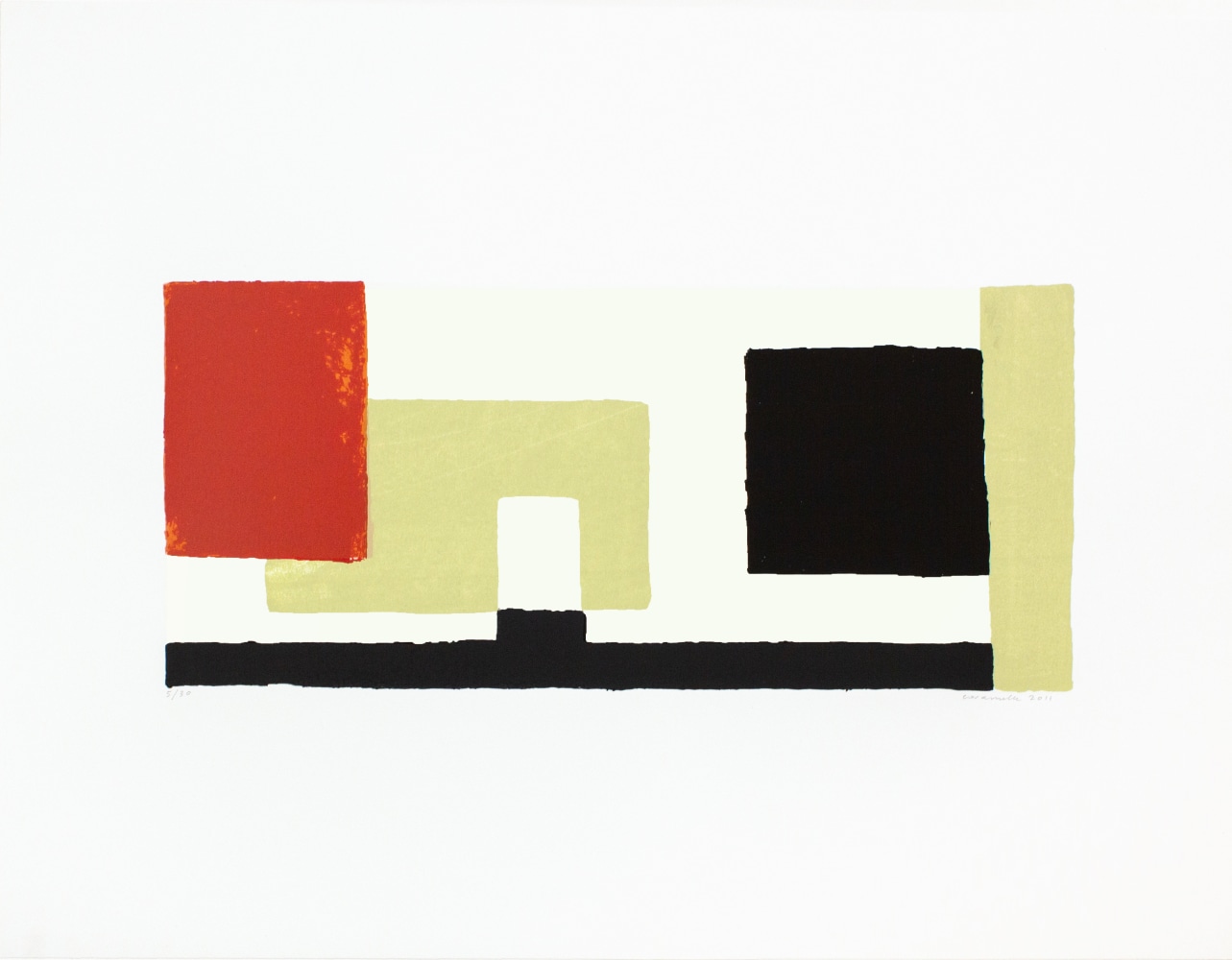 Untitled, 2011
Silkscreen on paper
19 1/4 x 25 3/16 in. (48.89 x 63.97 cm)
Edition of 30
Cara-1002-O