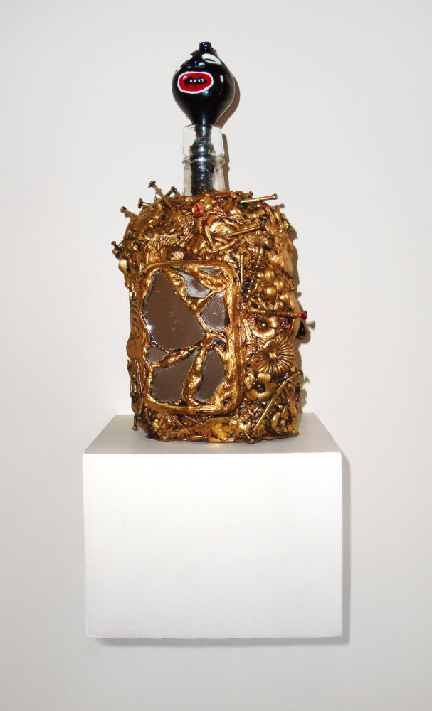 William Rhodes

Zulu King,&amp;nbsp;2008

Recycled objects, gold leaf, wood, glass

12 x 6 x 3 1/2 in. (30.5 &amp;nbsp;x 15.2 x 8.9 cm)