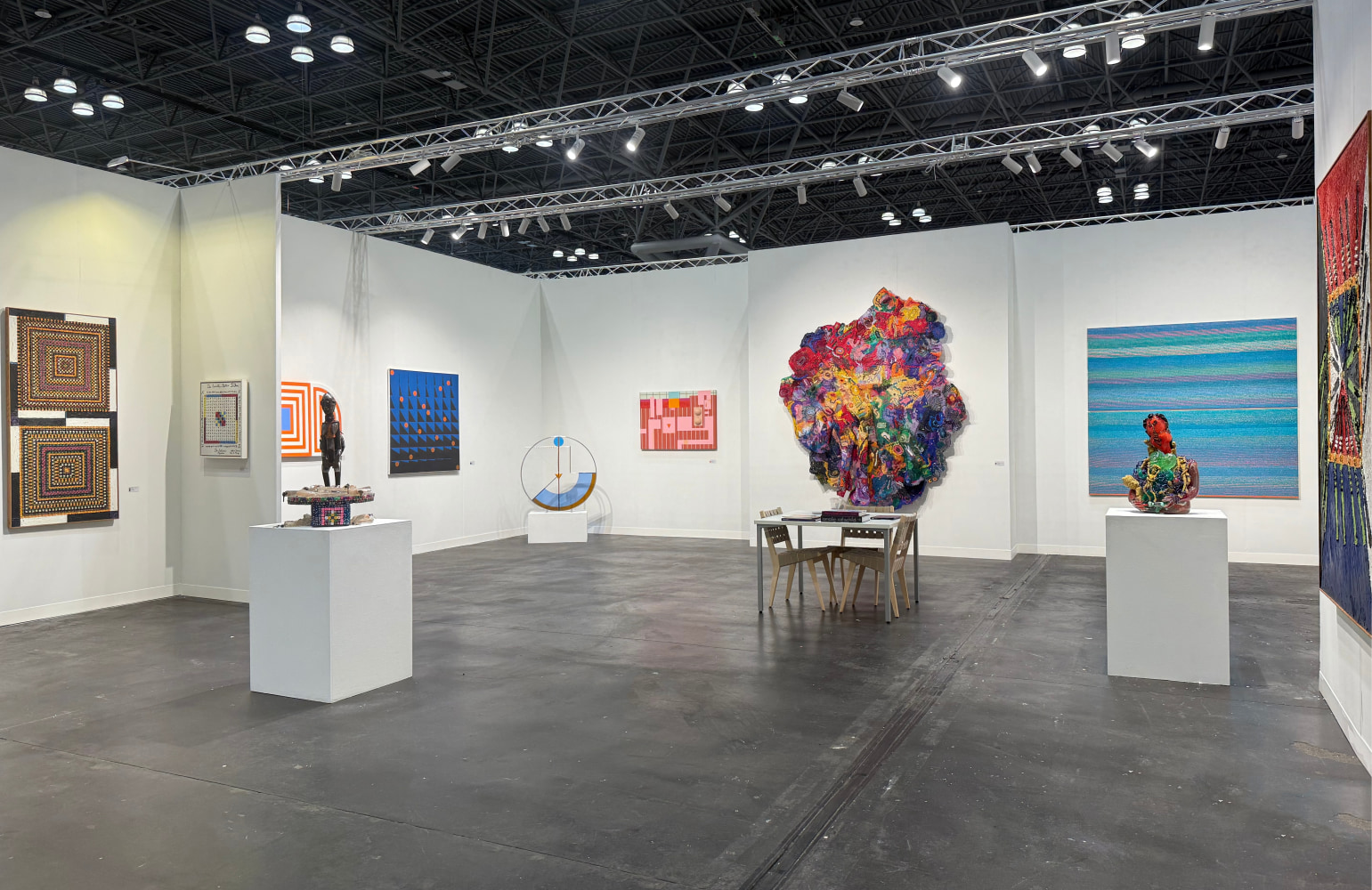 Goya Contemporary Gallery at The Armory Show 2025, Booth #426
Presenting works by Alfred Jensen, Amalie Rothschild, Joyce J. Scott, and Madeleine Keesing