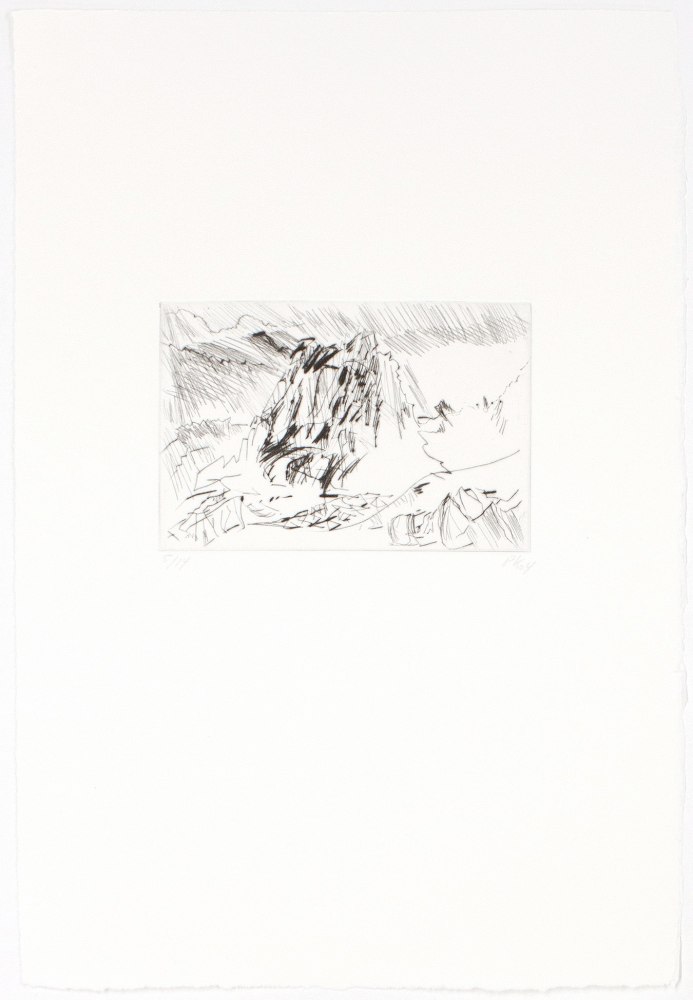 ISUA (7 from a series of 10),&amp;nbsp;2004
Drypoint
15.62 x 10.62 in. (39.7 x 27 cm)
Edition 5 of 14
Kirk-1008-O