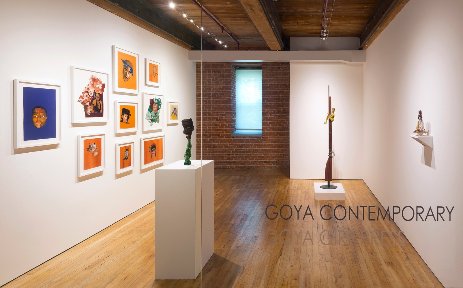 Installation of Joyce J. Scott:&amp;nbsp;Can&amp;#39;t We All Just Get a Along at Goya Contemporary, Baltimore, MD.