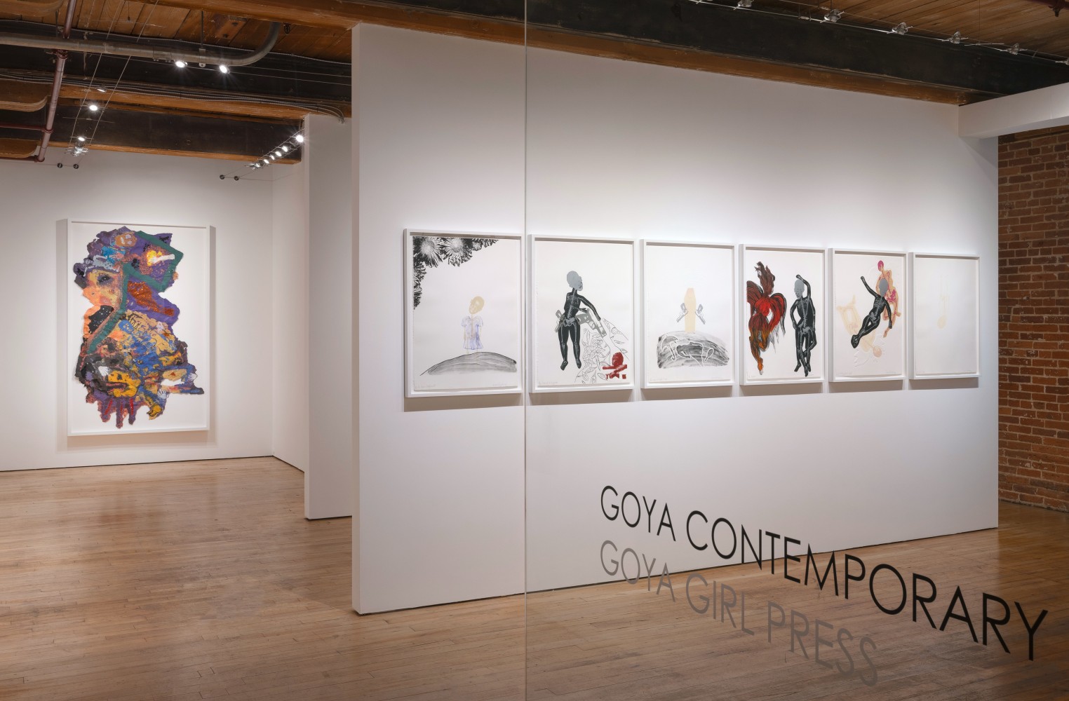 Bearing Witness: A History of Prints by Joyce J. Scott at Goya Contemporary Gallery, Baltimore.