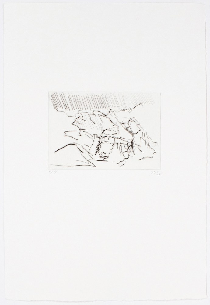 ISUA (5 from a series of 10),&amp;nbsp;2004
Drypoint
15.62 x 10.62 in. (39.7 x 27 cm)
Edition 5 of 14
Kirk-1008-O