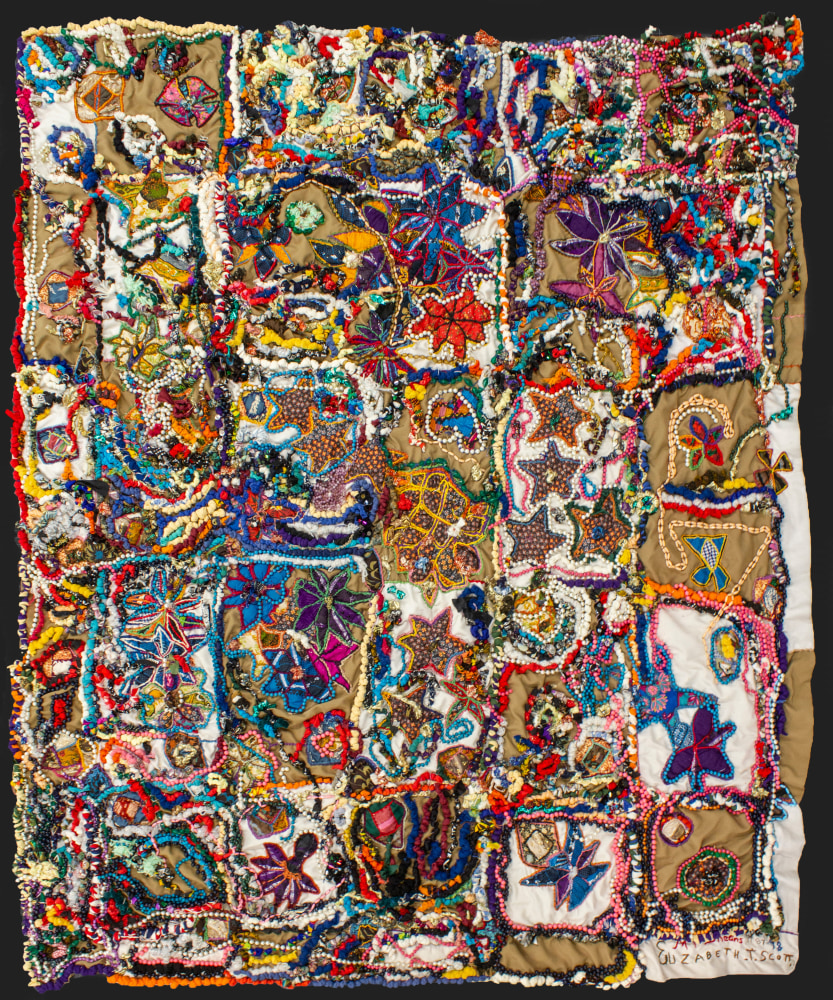 My Dreams, 1987- 1998&amp;nbsp;
Fabric, thread, mixed media
71 x 57 in. (180.3 x 144.8 cm)
TScot-1014-C