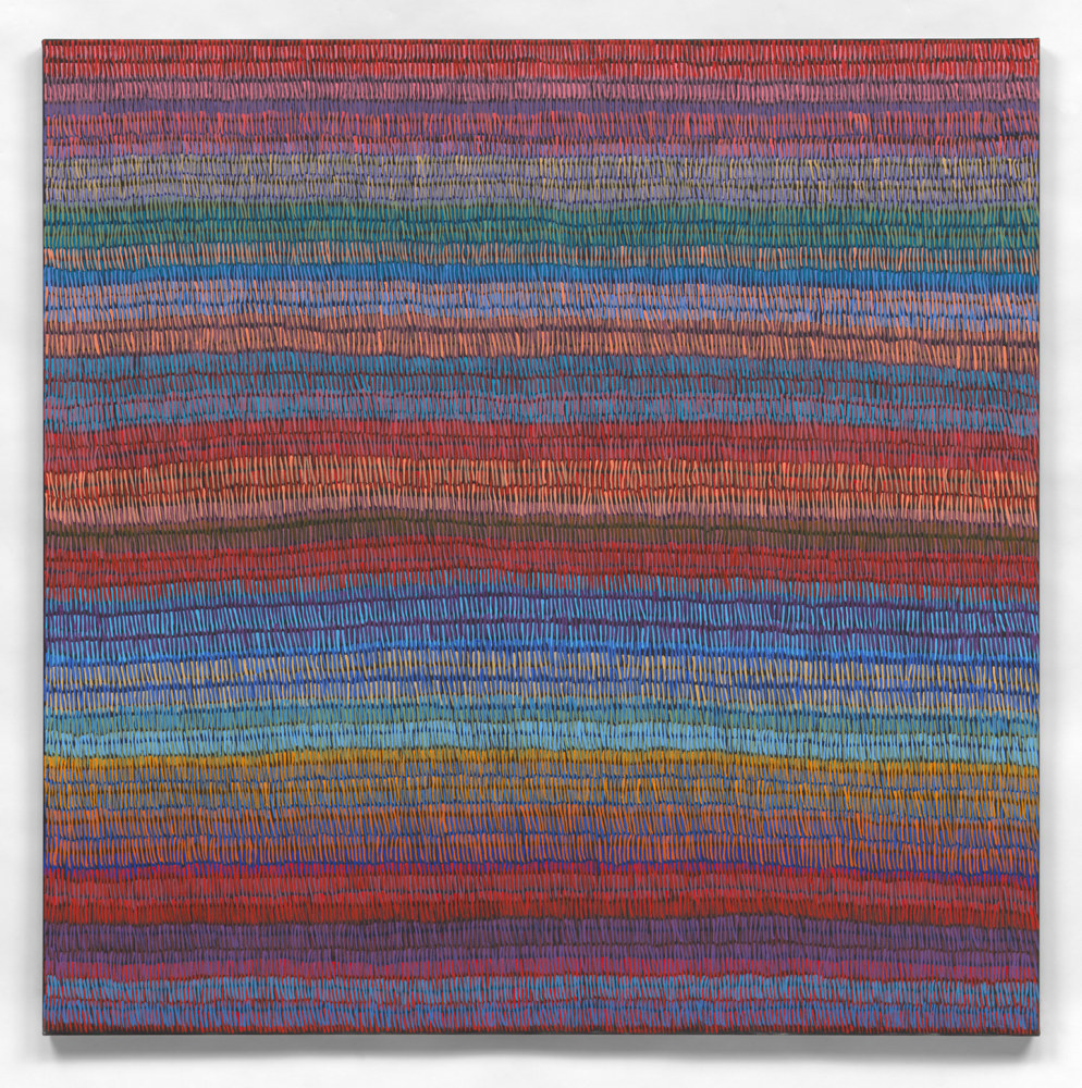 Woven,&amp;nbsp;2018

Oil on canvas

48 x 48 in. (121.9 x 121.9 cm)

Private collection