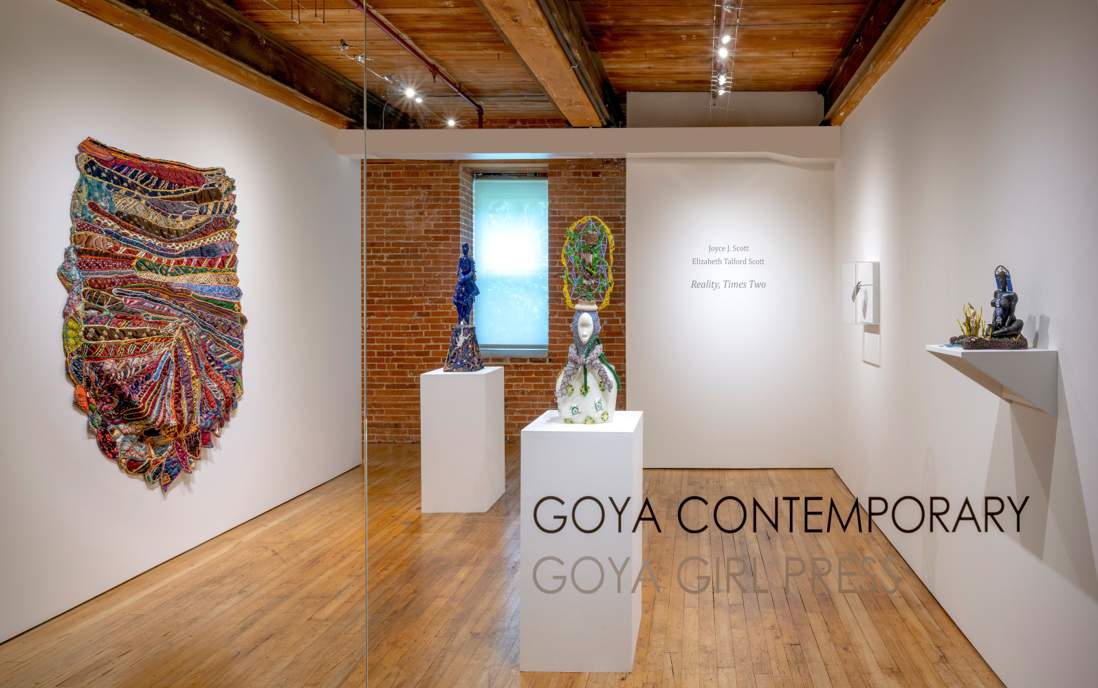 Reality, Times Two: Joyce J. Scott &amp;amp; Elizabeth Talford Scott&amp;nbsp;at Goya Contemporary, Baltimore, MD.