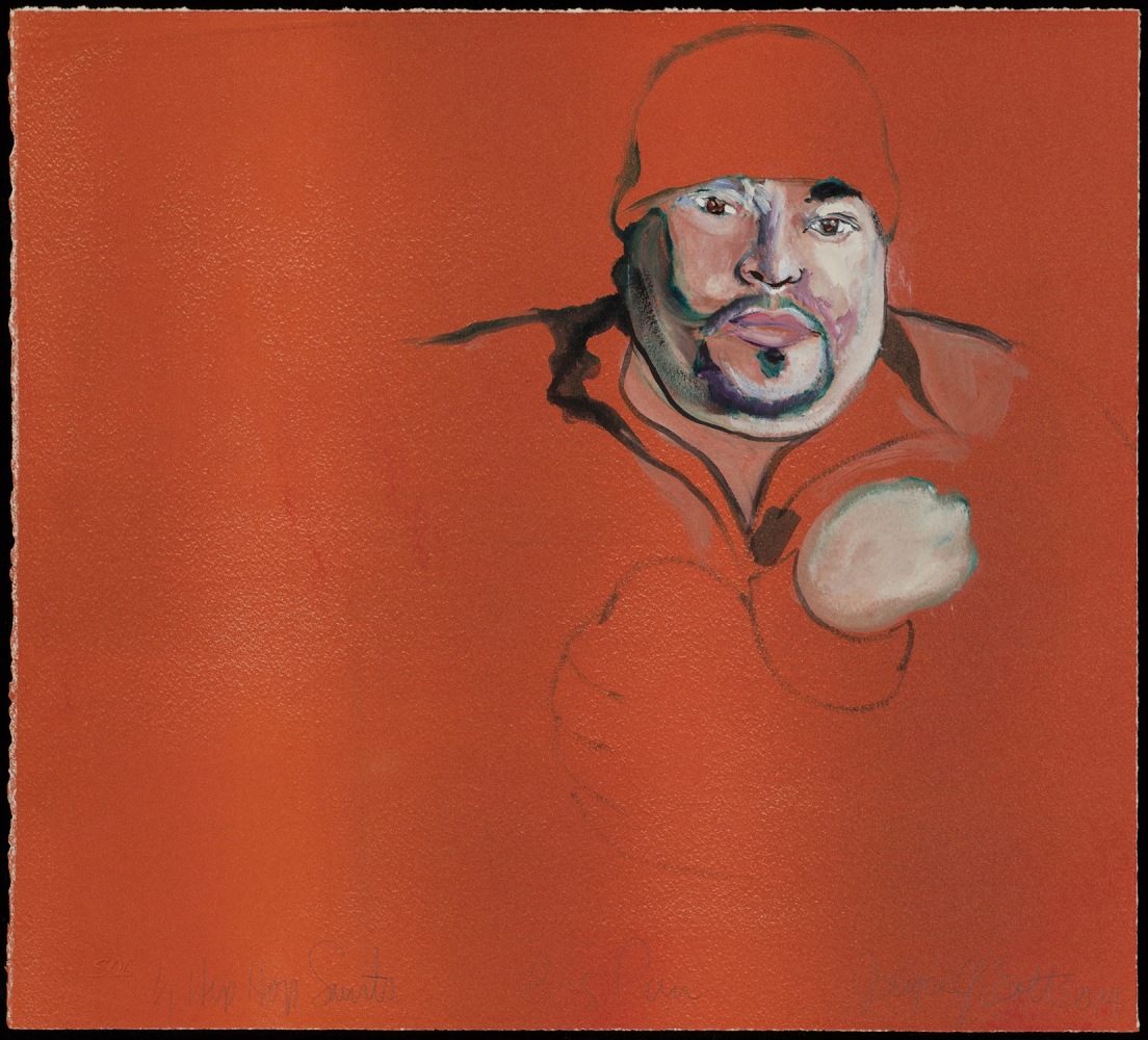 Hip Hop Saints and Fallen Angels: Big Pun, 2014&amp;nbsp;
Monotype
Print: 14 x 10 inches
Frame: 19 1/4 x 15 1/4 inches
Published by Goya Contemporary / Goya-Girl Press
Scot-1051-C