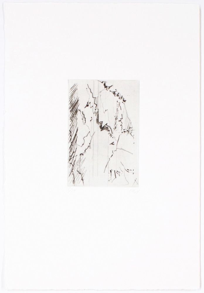 ISUA (9 from a series of 10),&amp;nbsp;2004
Drypoint
15.62 x 10.62 in. (39.7 x 27 cm)
Edition 5 of 14
Kirk-1008-O