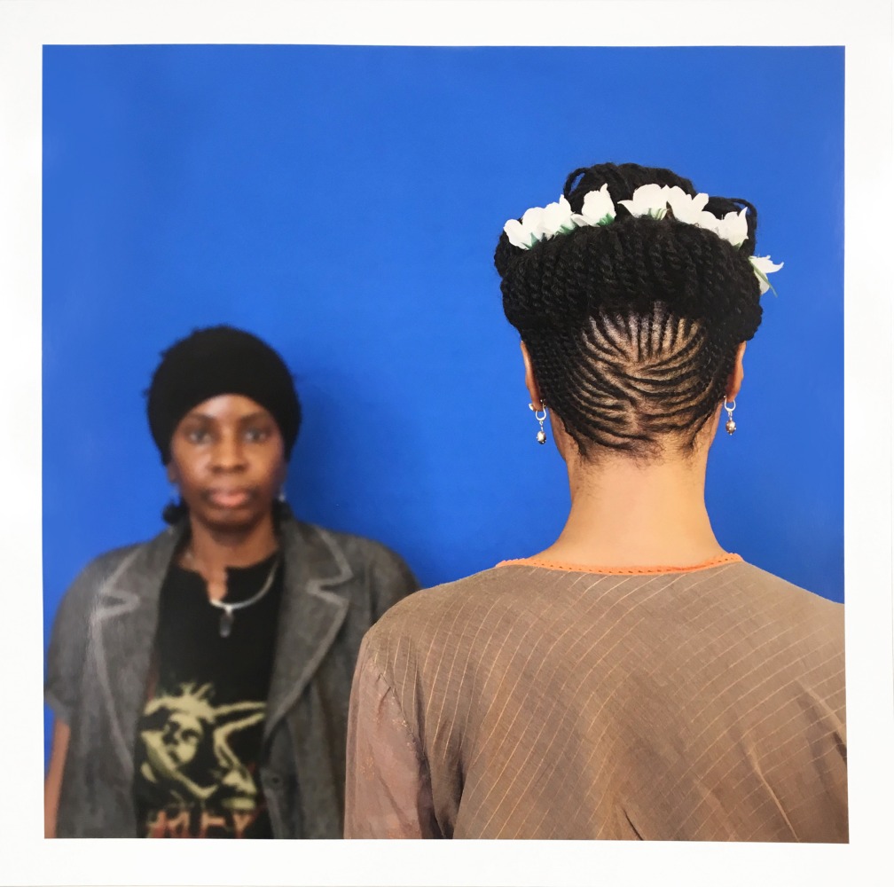 Hair Craft Project with Nasirah,&amp;nbsp;2014
Pigment print on archival paper
29 x 29 in. (73.7 x 73.7 cm)
Edition of 10
Clar-1023-C