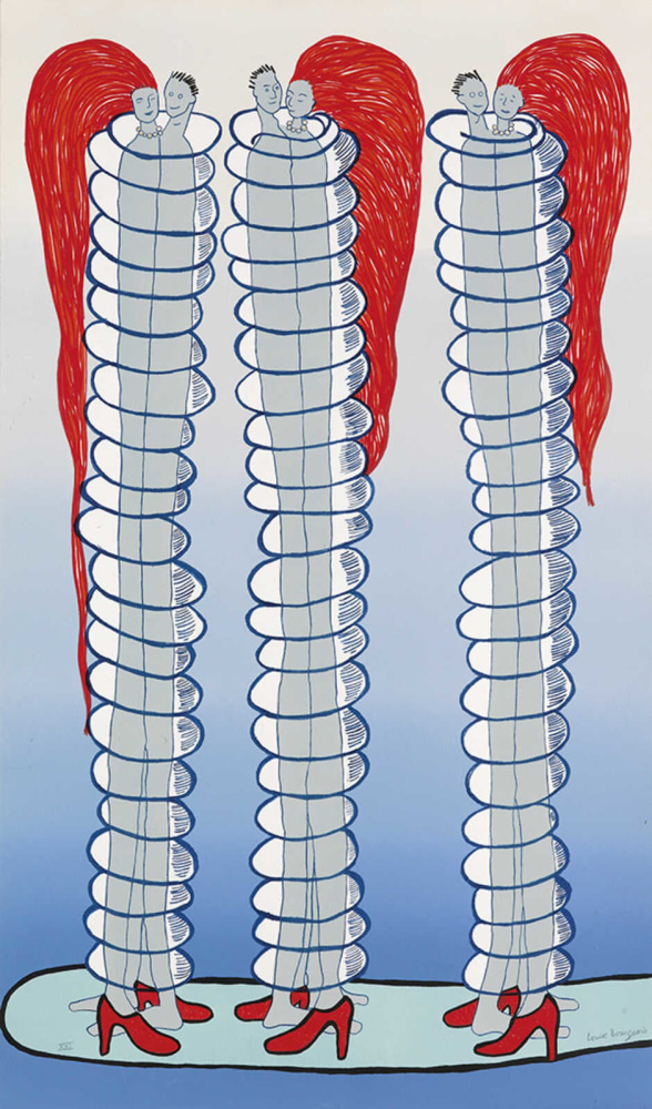 Couples, 2001&amp;nbsp;
Lithograph
44 x 26 in. (111.8 x 66 cm)
Edition of 150 Plus 10 AP
Private Collection