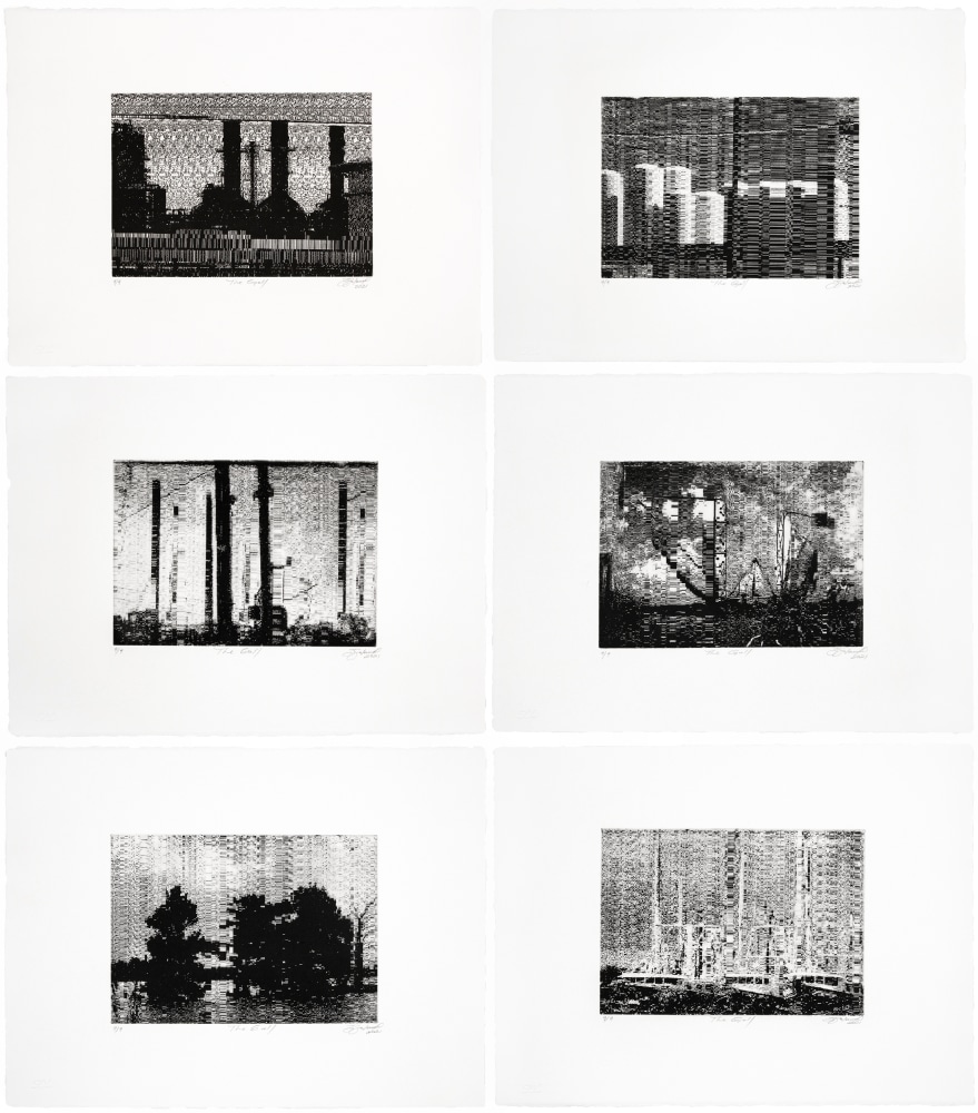 Soledad Salam&amp;eacute;
The Gulf,&amp;nbsp;2021
Set of 6 etchings with hand gilding using palladium leaf
Each print:&amp;nbsp;11 x 15 in. (27.9 x 38.1 cm)
Edition 8 of 9
Sala-1274-C