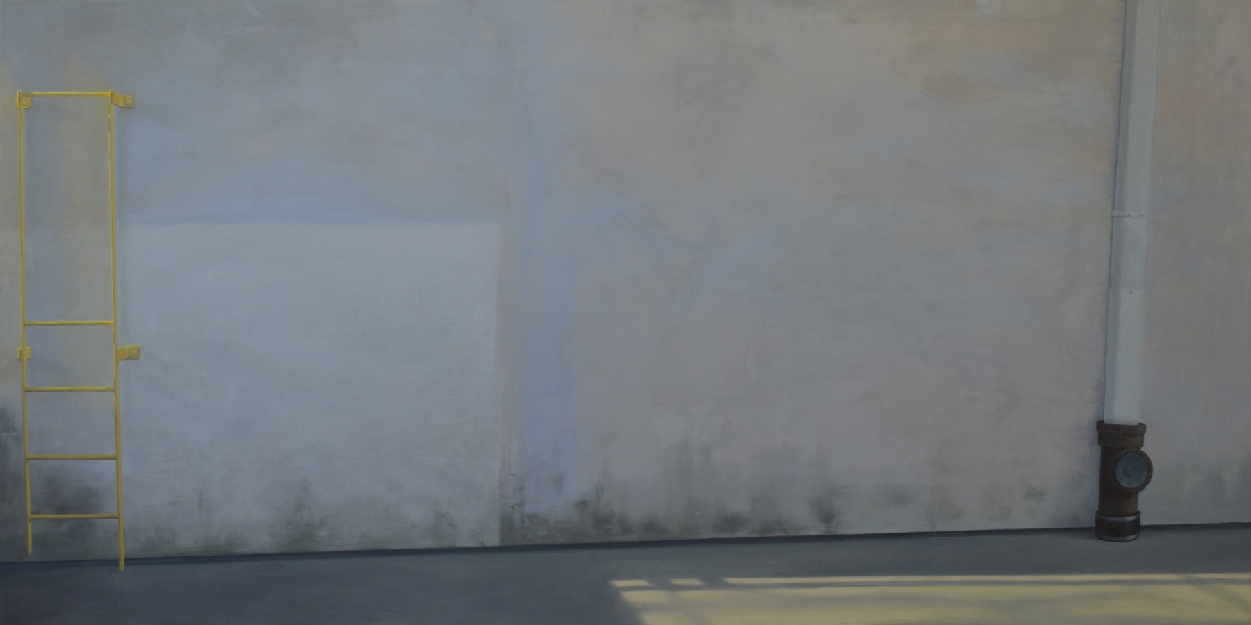 Ladder,&amp;nbsp;2014

Oil on panel

24 x 48 in. (61 x 121.9 cm)

Hoov-1081-C-OS