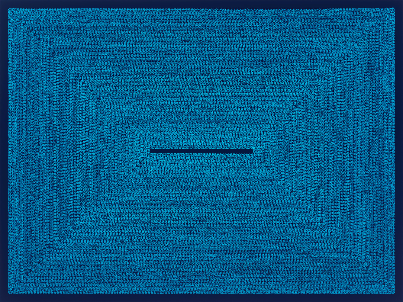 Light Blue Rectangle on Dark Blue, 2014

Enamel on panel

30 x 40 in. (76.2 x 101.6 cm)

Brow-1049-C