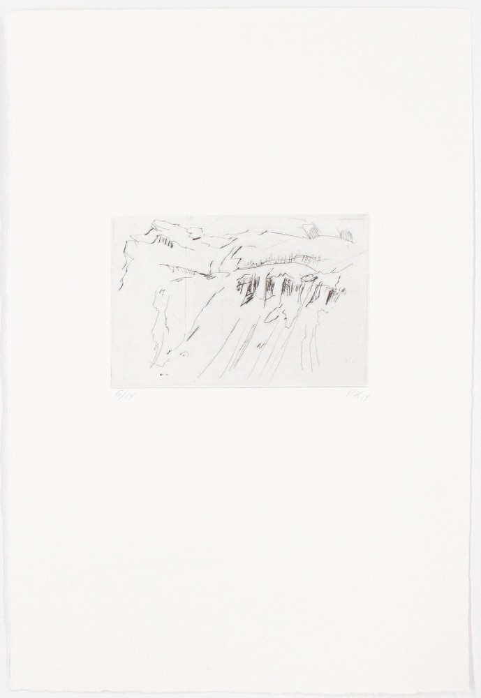 ISUA (1 from a series of 10),&amp;nbsp;2004
Drypoint
15.62 x 10.62 in. (39.7 x 27 cm)
Edition 5 of 14
Kirk-1008-O