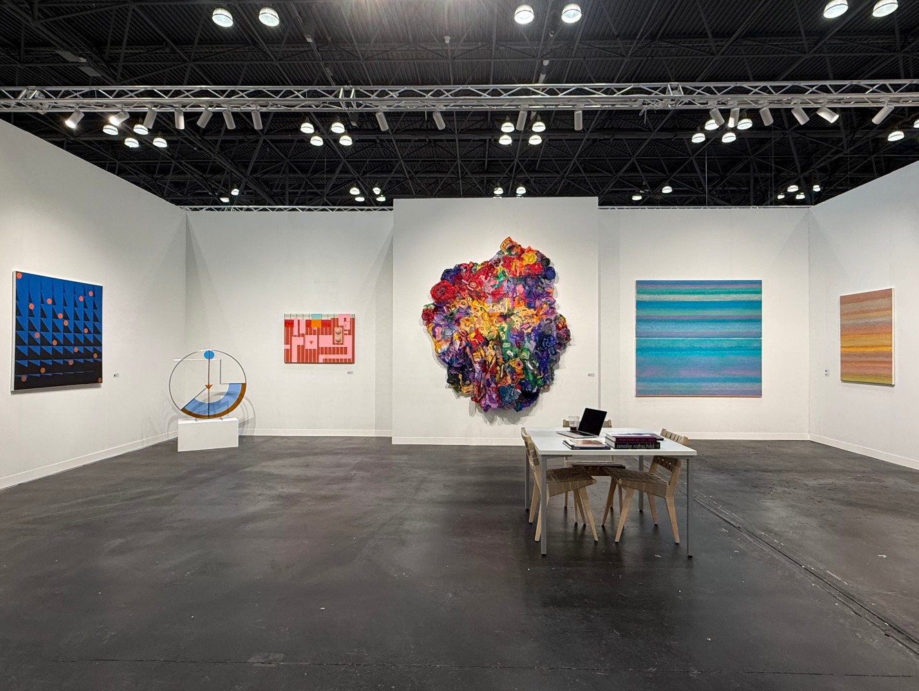 Goya Contemporary Gallery at The Armory Show 2025, Booth #426
Presenting works by Alfred Jensen, Amalie Rothschild, Joyce J. Scott, and Madeleine Keesing