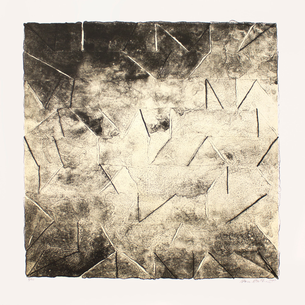 Untitled, 1999

Lithograph on Rives BFK

22 x 22 in. (55.9 x 55.9 cm)

Edition of 5 of 20

BOO-0098-O