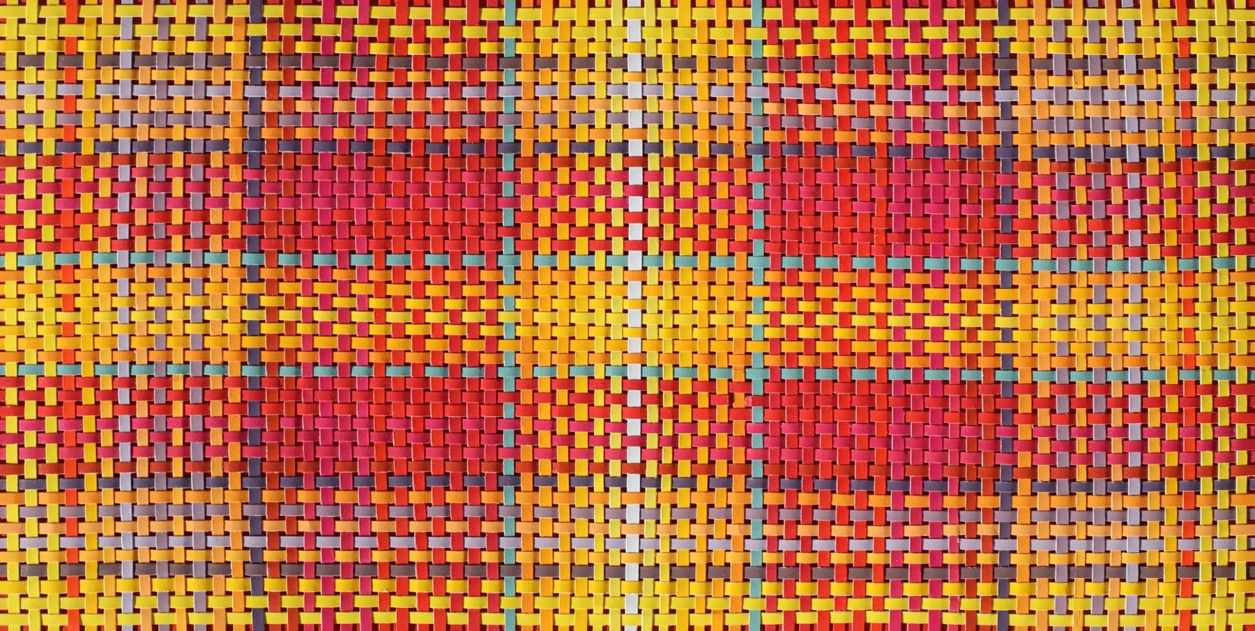 Meditation: Persist, 2021
Woven painted paper
Paper: 6.5 x 3.31 in. (16.5 x 8.4 cm)
Frame: 14.38 x 11.75 in. (36.53 x 29.85 cm)
Park-1028-C