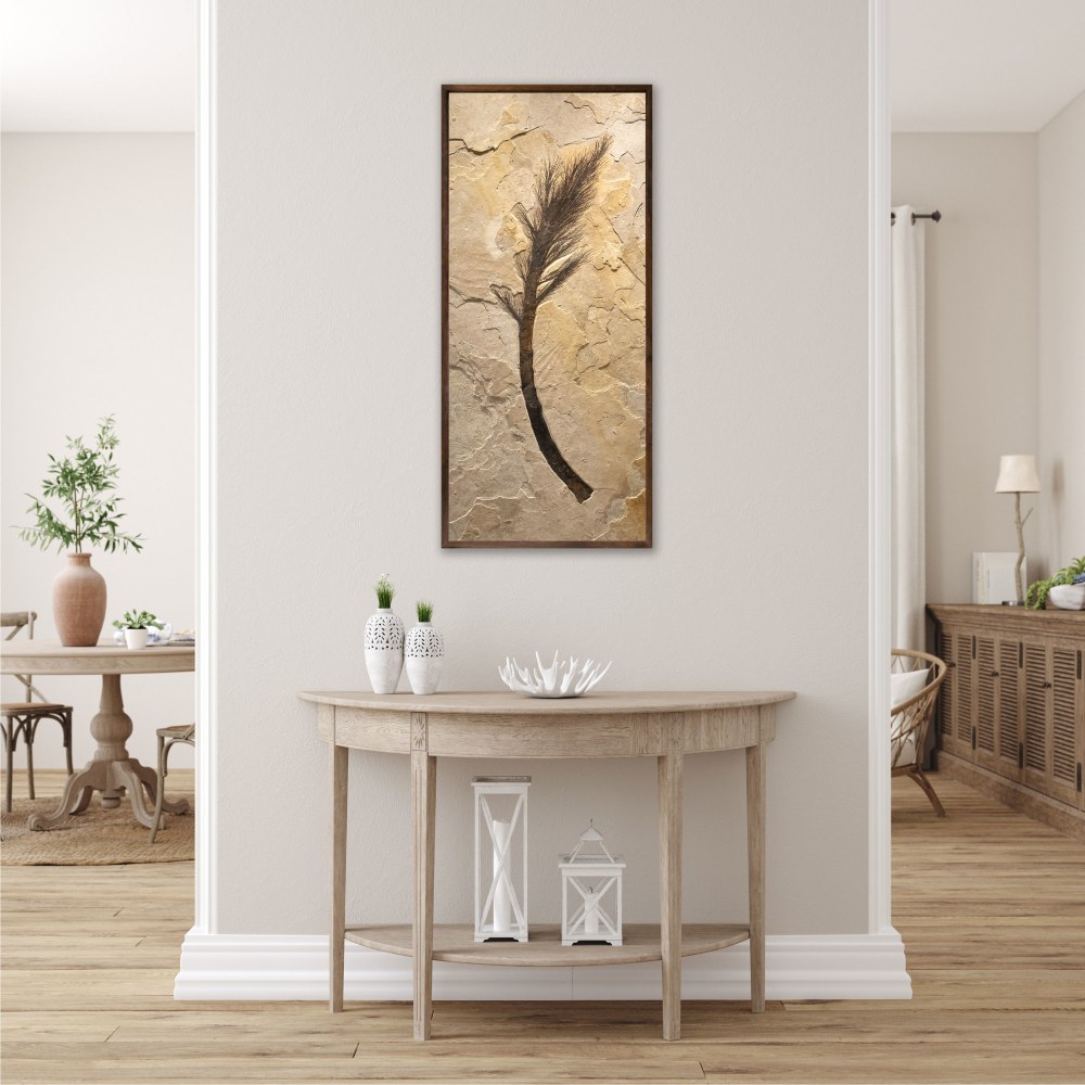 Fossil Palm Flower Mural 0100cm(Sold)