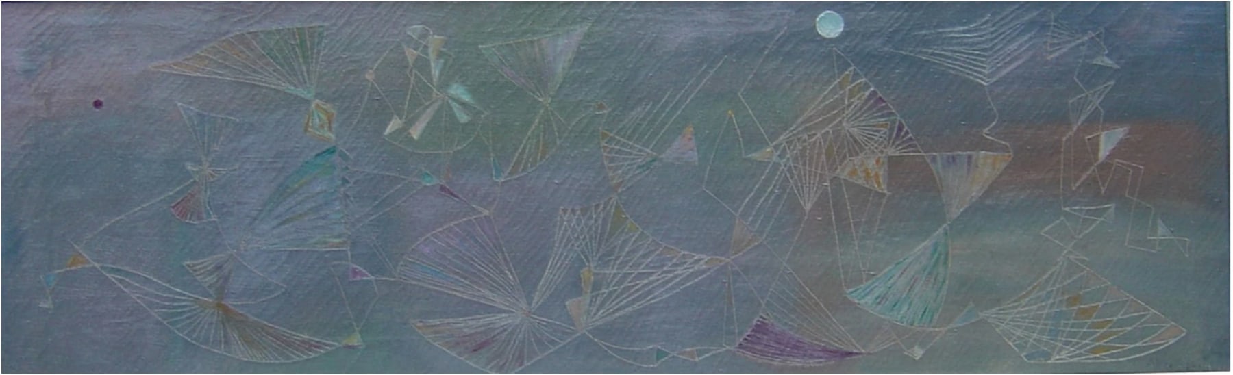 Alice Rahon

Twilight, 1946

Oil on canvas

12 5/8 x 39 in (32 x 99 cm)