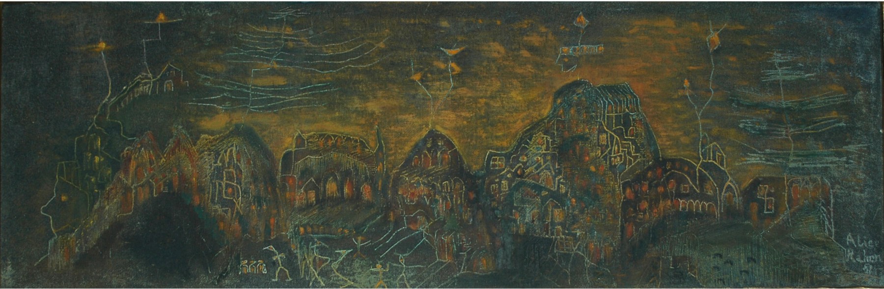 Alice Rahon

Camino a Arauca (Road to Arauca), 1959

Oil on canvas

Dimensions unknown