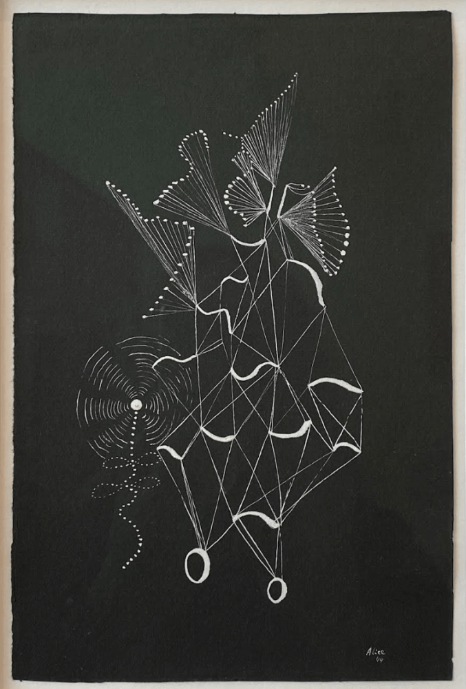 La danse de minuit (The Midnight Dance),&amp;nbsp;from the series&amp;nbsp;Crystals in Space,&amp;nbsp;1944

Gouache on paper

9 x 6 inches (22.9 x 15.2 cm)

The Museum of Modern Art, New York, NY. Acquired through the generosity of Marie-Jos&amp;eacute;e and Henry R. Kravis.